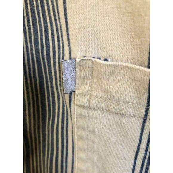 Vintage Levi's SilverTab Striped Polo Shirt Mens Size L 100% Cotton Grunge 90s - Picture 3 of 10